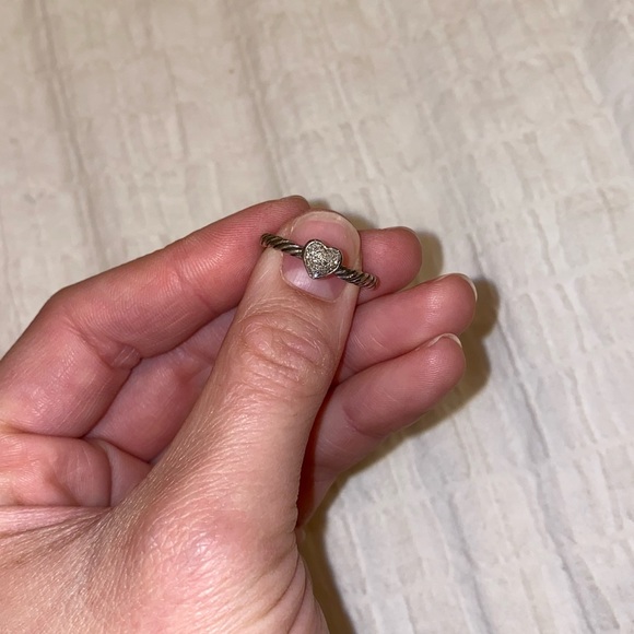 David Yurman Heart Ring - Picture 2 of 6